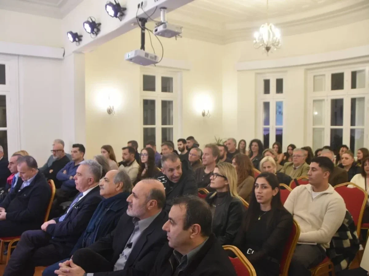 Βράβευση αθλητών του Γυμναστικού Συλλόγου Νέων Λέρου στην εκδήλωση για την κοπή πίτας της ΕΑΣ ΣΕΓΑΣ Δωδεκανήσου