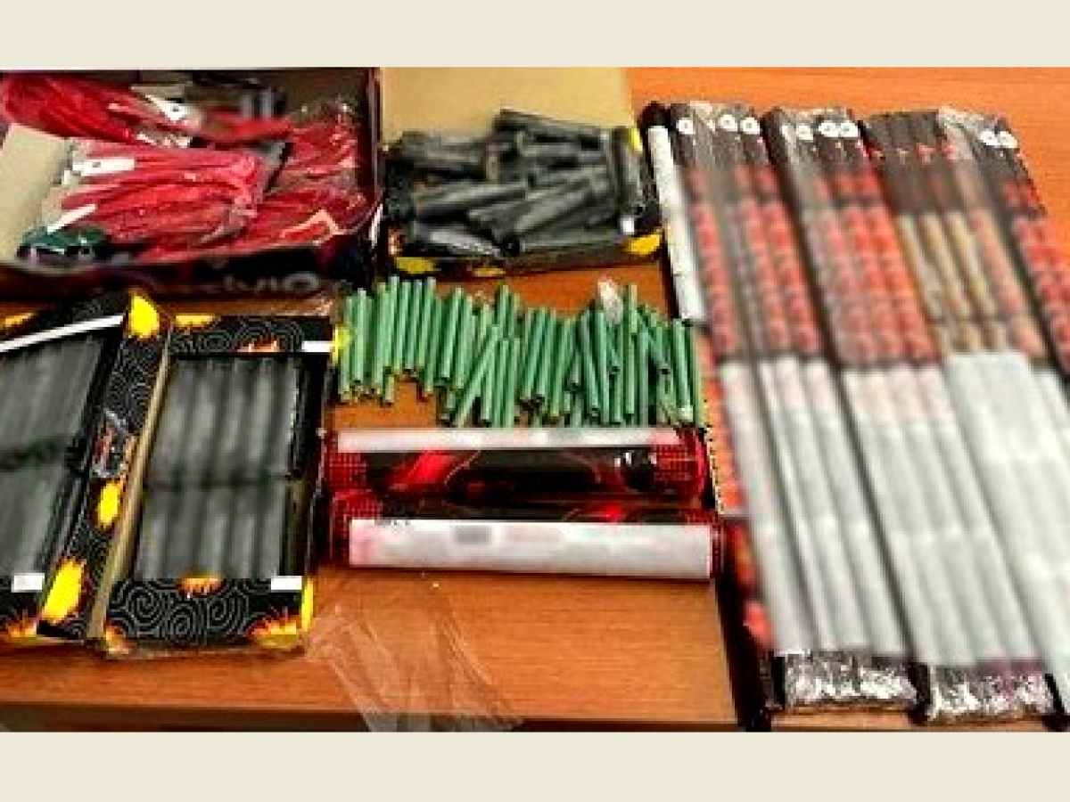 Ξάνθη: Συλλήψεις για παράνομη πώληση κροτίδων, πυροτεχνημάτων και καπνογόνων