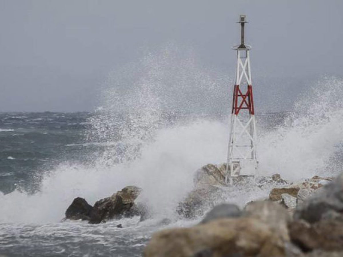 Ξεπέρασαν τα 120 km την ώρα οι ριπές του ανέμου σήμερα στην Κρήτη