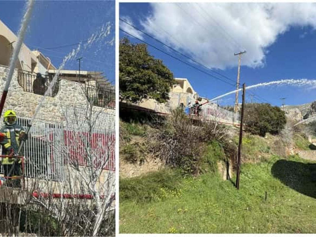 Άμεση και συντονισμένη αντίδραση στην άσκηση πυρκαγιάς στον ΑΣΠ Καλύμνου από τον Εθελοντικό Πυροσβεστικό σταθμό με τη συνδρομή προσωπικού της ΔΕΗ