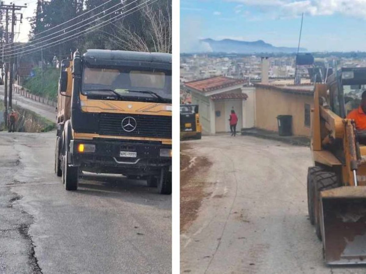 Άργος: Εργασίες ασφαλτόστρωσης στις οδούς Καρατζά και Ασπίδος