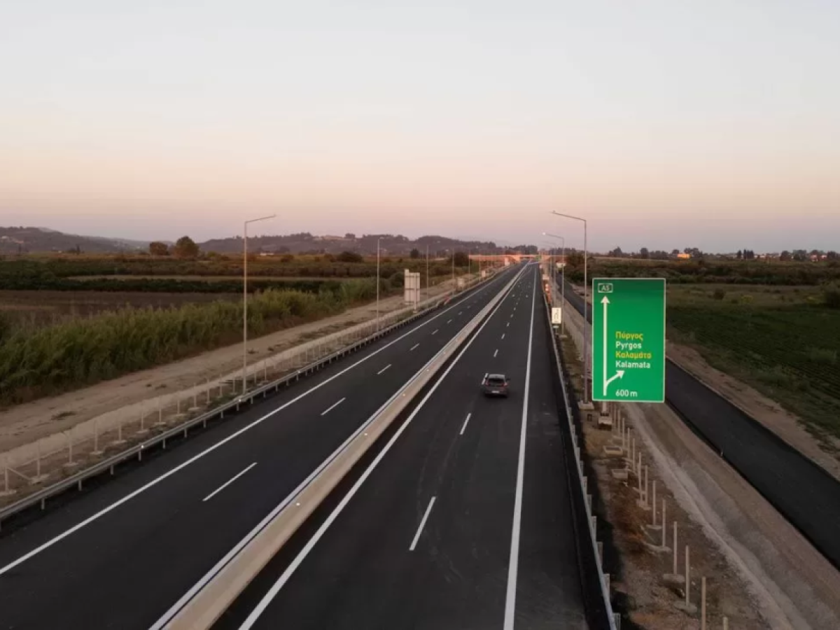 Άρση προσωρινών κυκλοφοριακών ρυθμίσεων στην Ε.Ο. Τρίπολης – Πύργου