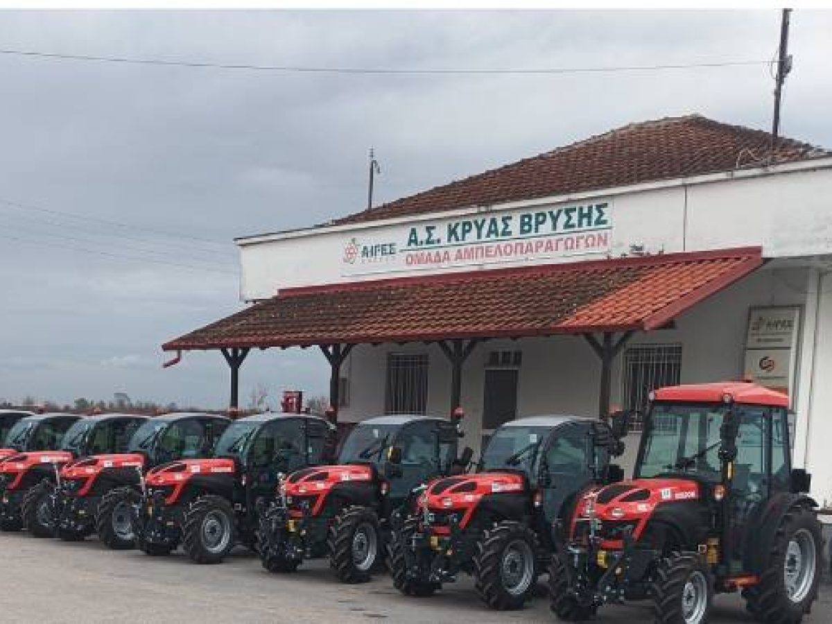 Α.Σ. Αμπελοπαραγωγών Κρύας Βρύσης: Εκδήλωση για την παραλαβή νέου εξοπλισμού κόστους 1.000.000€