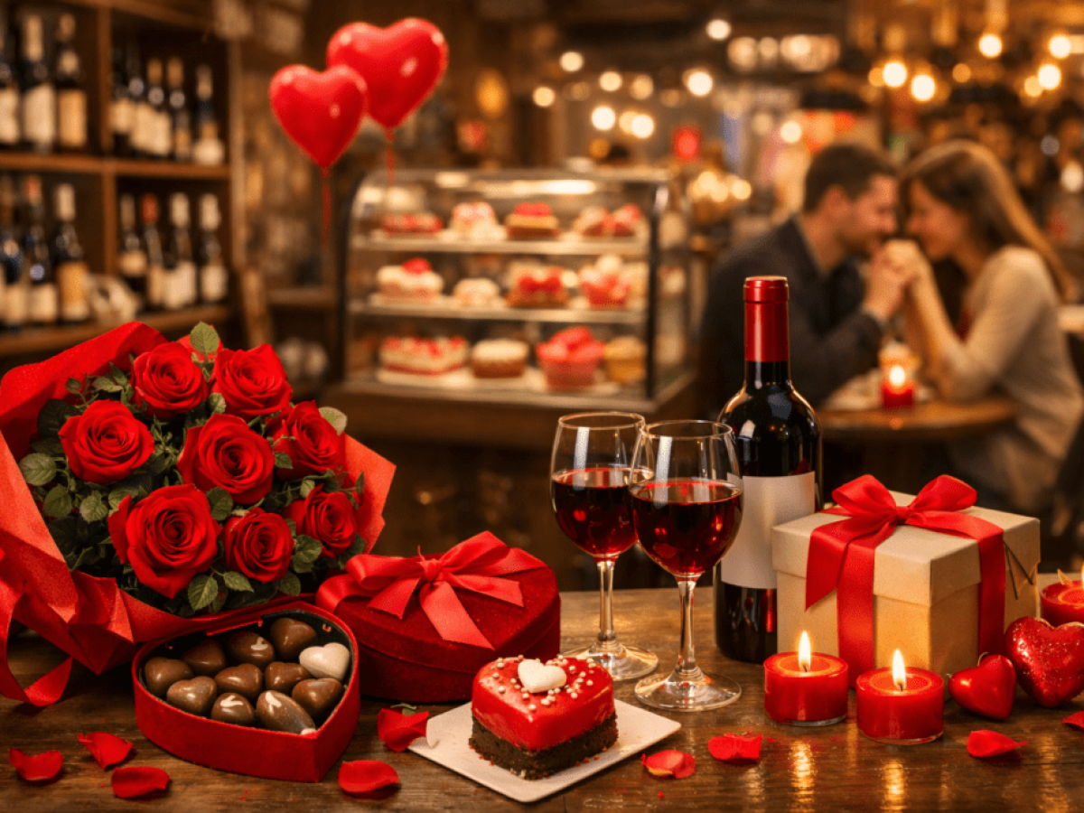 Αγίου Βαλεντίνου: Η αγάπη… περνά από τα ταμεία της αγοράς