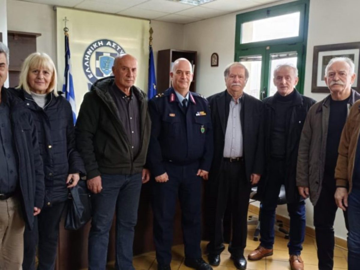 Αγρίνιο: Συνάντηση των αποστράτων Σωμάτων Ασφαλείας με τον νέο Διευθυντή Αστυνομίας Ακαρνανίας