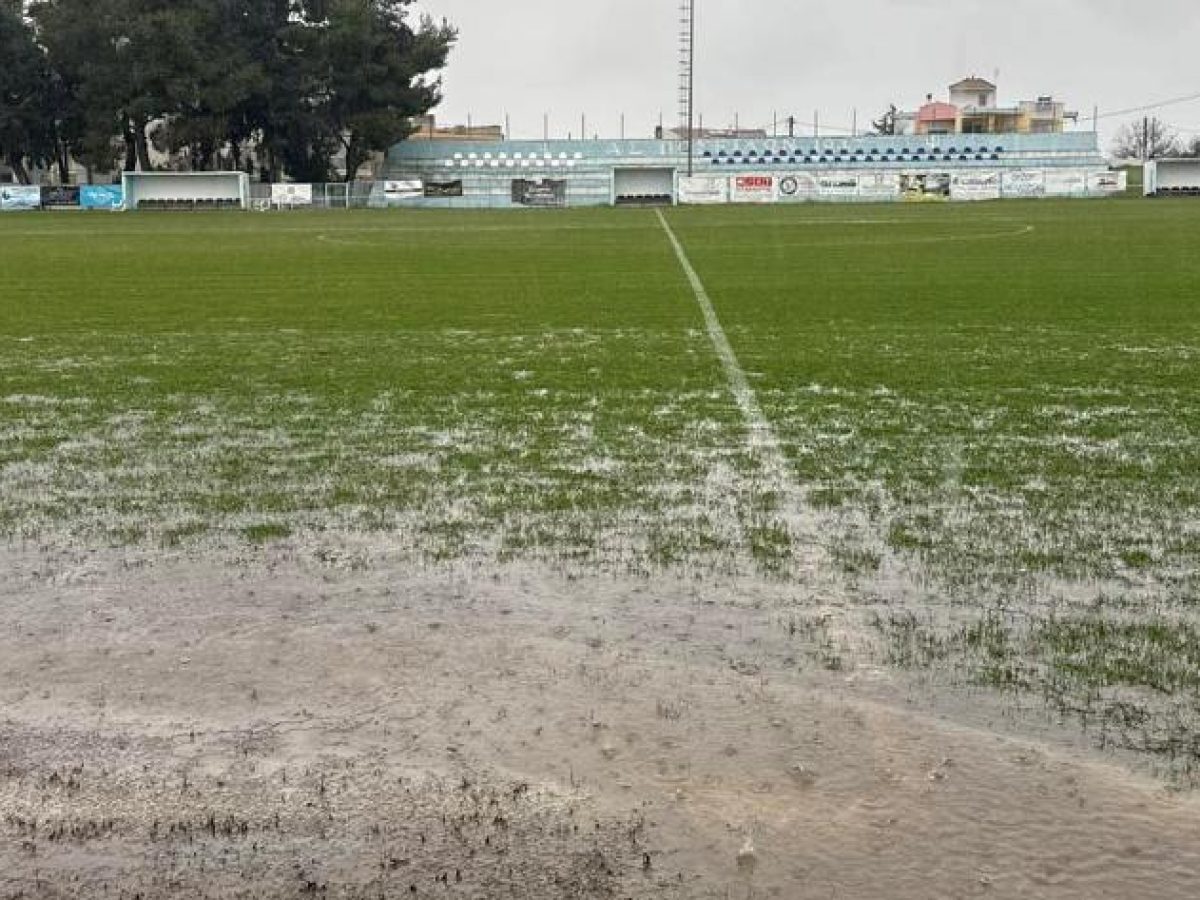 Αναβλήθηκε το παιχνίδι  Ποσειδών Μηχανιώνας – Δόξα Δράμας  λόγο ακαταλληλότητας του γηπέδου