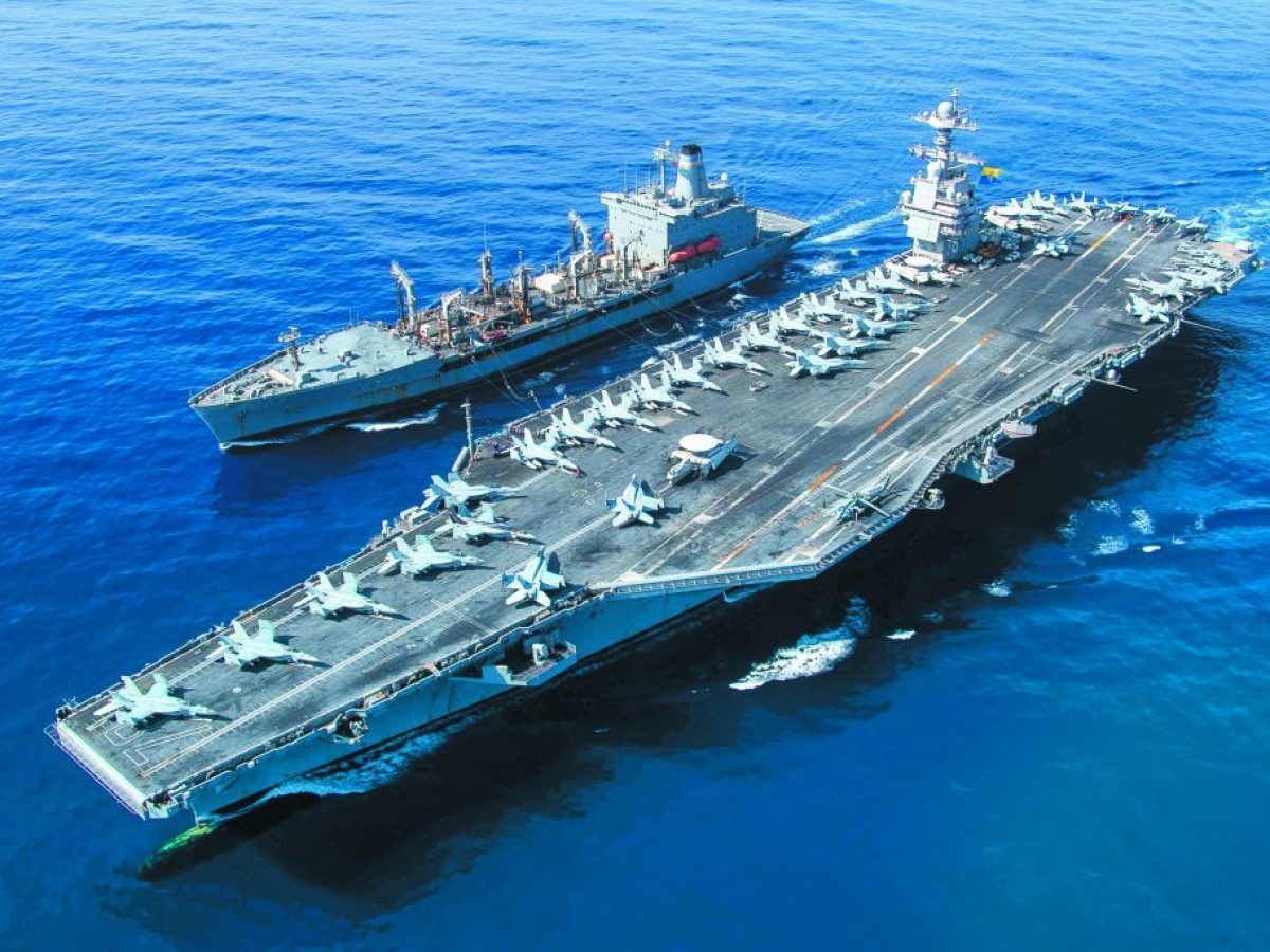 Αντίστροφη μέτρηση για το χτύπημα των ΗΠΑ στο Ιράν η αναχώρηση του Gerald Ford από τη Σούδα