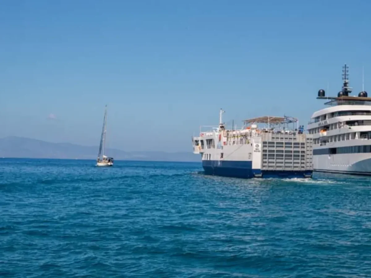 Απαγόρευση απόπλου επιβατικού πλοίου στην Κάλυμνο