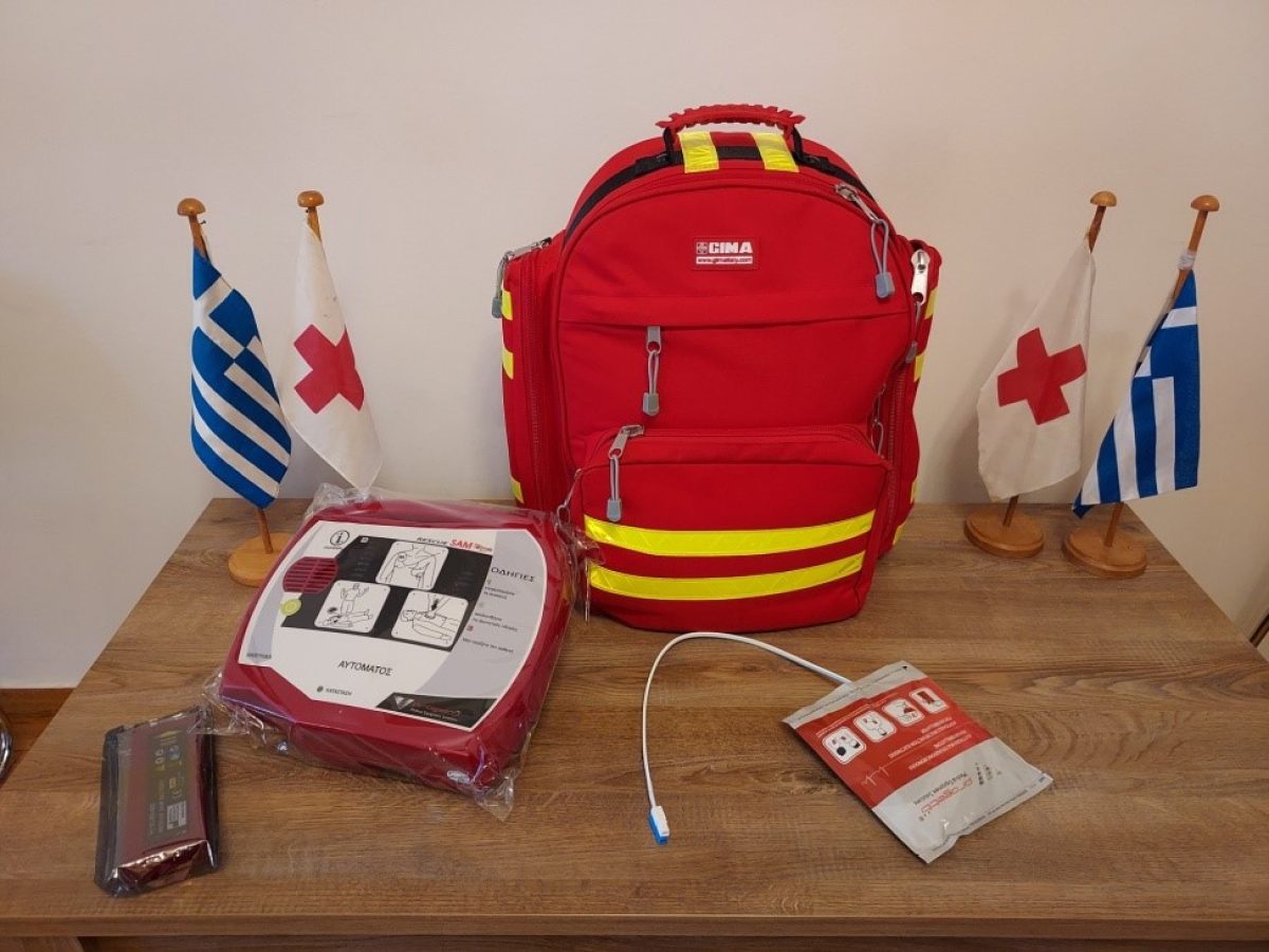 Απινιδωτή στον Ερυθρό Σταυρό Αγρινίου δώρισε η «Metal Union»