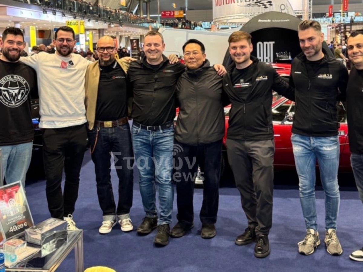 Από την Καλαμπάκα… στη Στουτγκάρδη: Δύο Καλαμπακιώτες στην «καρδιά» της μεγαλύτερης έκθεσης αυτοκίνησης στον κόσμο