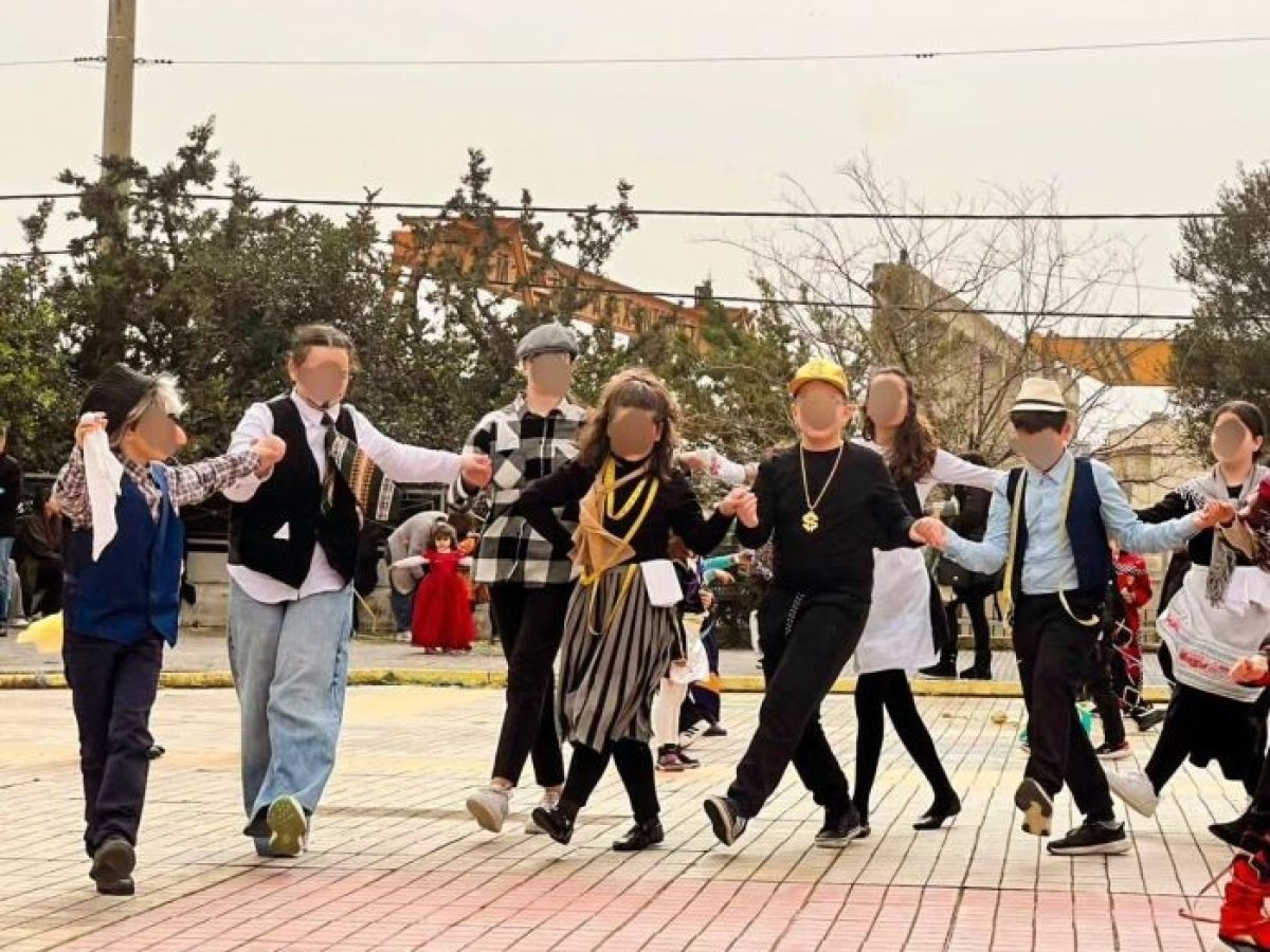 Αποκριάτικο γλέντι του 1ου Δημοτικού Παιανίας