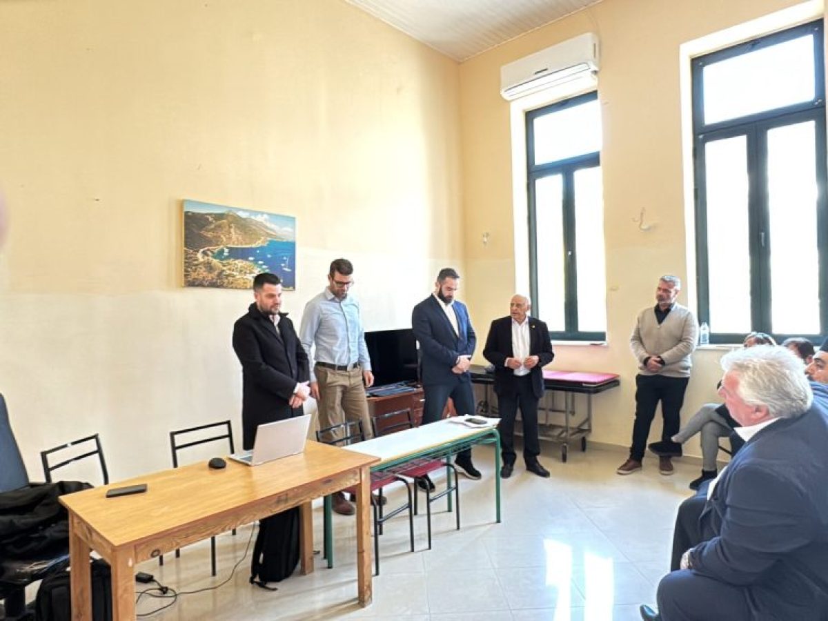 «1η Τεχνική και Θεσμική Διαβούλευση για το πρόγραμμα GReco-Islands, με τη συμμετοχή κατοίκων και φορέων του Καλάμου, στο πλαίσιο μιας ουσιαστικής διαδικασίας διαλόγου για το παρόν και – κυρίως – για το μέλλον του τόπου».