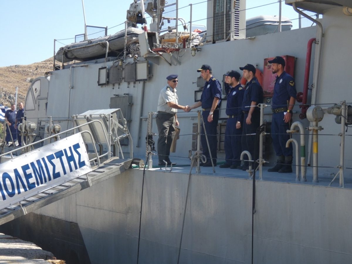 25η Μάρτιου :Η κανονιοφόρος  “Πολεμιστής” στην Λήμνο .