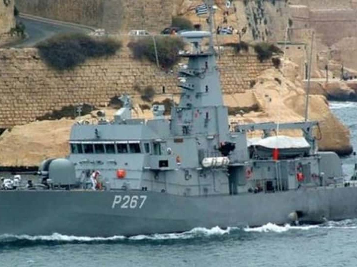 H Κ/Φ “ΝΙΚΗΦΟΡΟΣ” του Πολεμικού Ναυτικού στο λιμάνι της Καλύμνου για την επέτειο της 7ης Μαρτίου