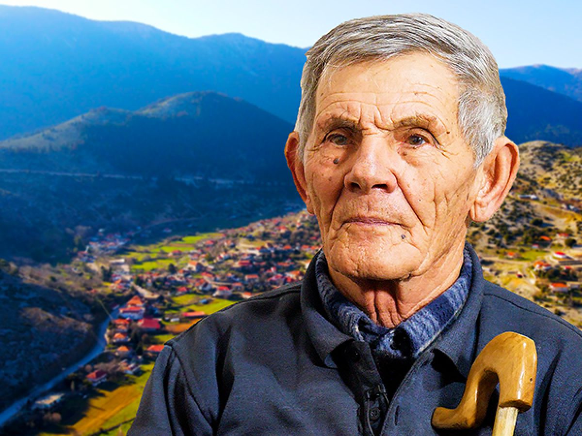 O 87χρονος Λάμπρος στο Περδικάκι  μιλά για το παλιό χωριό και τις  δυσκολίες της εποχής (video)