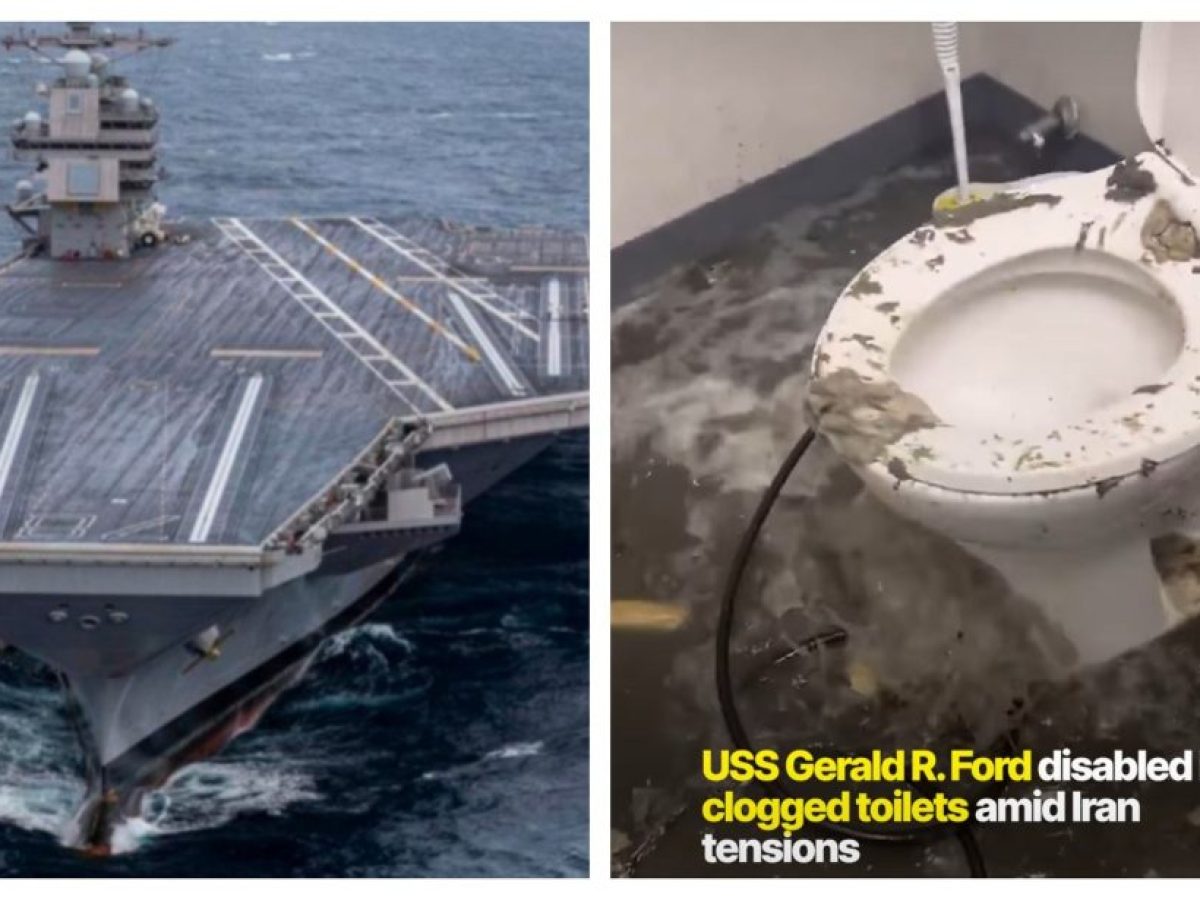 O Independent επιβεβαιώνει: Το αμερικανικό αεροπλανοφόρο USS Gerald R. Ford καταπλέει στο λιμάνι της Σούδας λόγω πυρκαγιάς και «βουλωμένων τουαλετων»