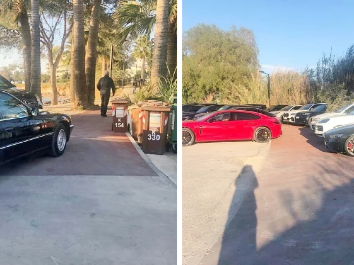 «VIP αυθαιρεσία» στη Βούλα: Πάρκινγκ πολυτελείας ο ποδηλατόδρομος ανήμερα της 25ης Μαρτίου – Οργή κατοίκων