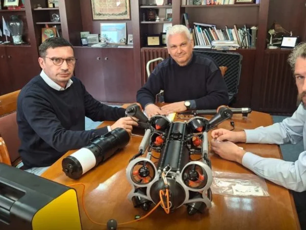 Yποβρύχιο drone για την Περιφέρεια δυτικής Ελλάδας