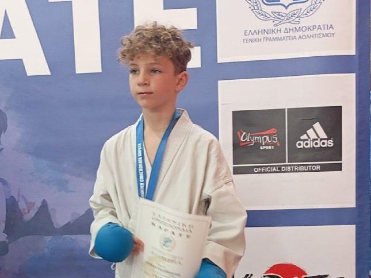 Χάλκινος ο Σ. Ναστόπουλος στο Πανελλήνιο Καράτε