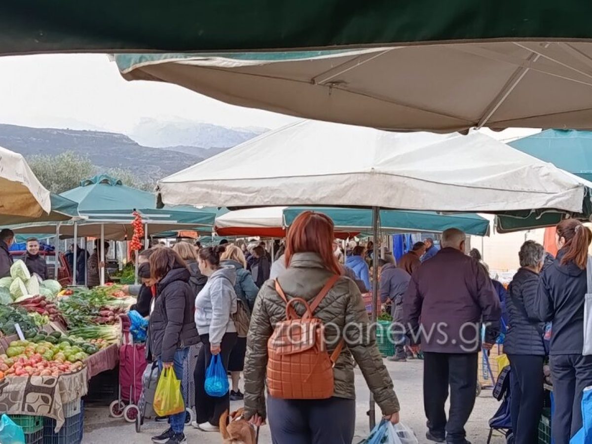 Χανιά | Πώς θα λειτουργεί από την 1η Απριλίου η Λαϊκή Αγορά στη Νέα Χώρα