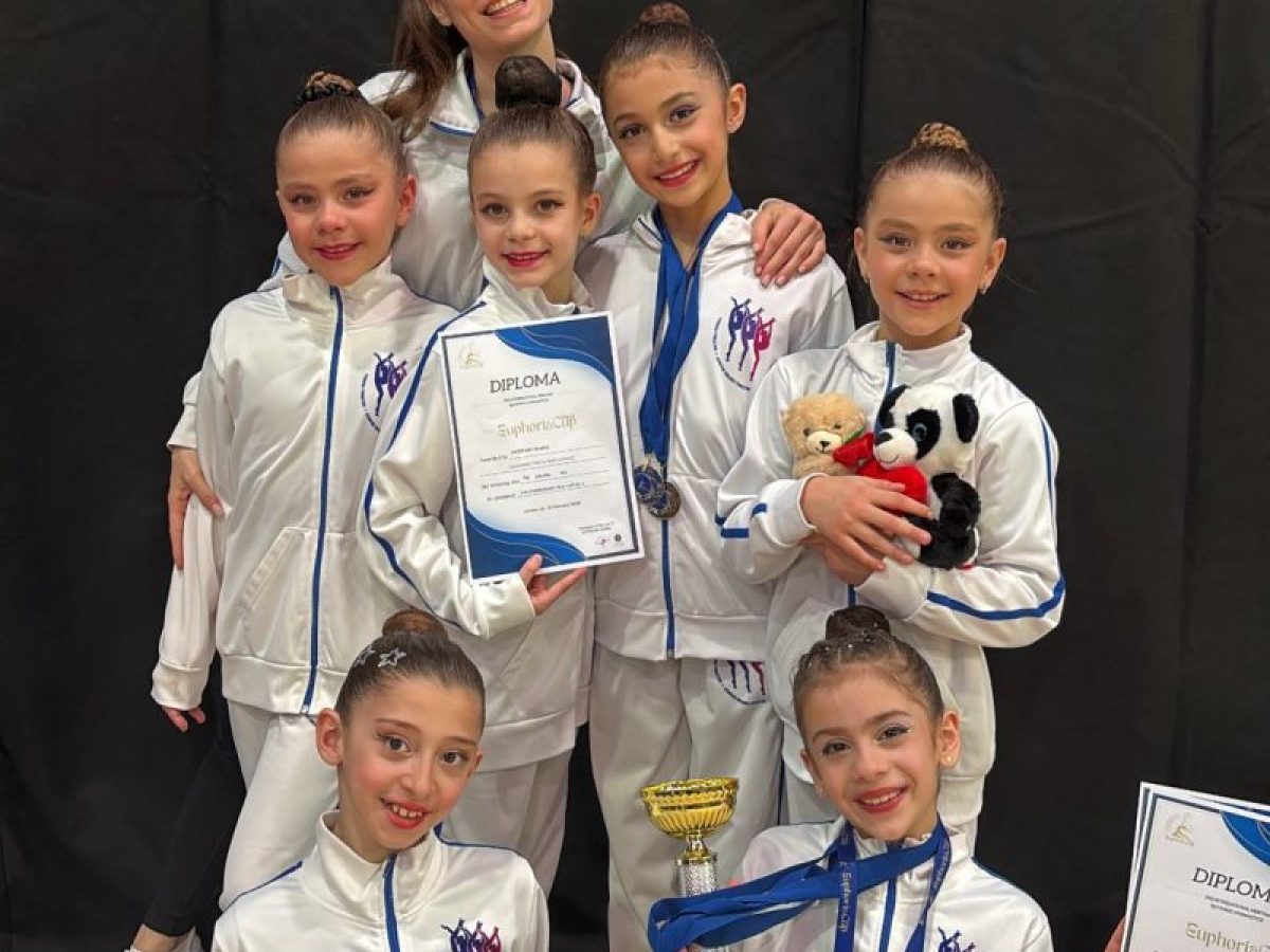 Χρυσά» κορίτσια από τη Δράμα  κατέκτησαν την Αθήνα!  Ακαδημία Γυμναστικής Δράμας -Ρυθμική και Αισθητική