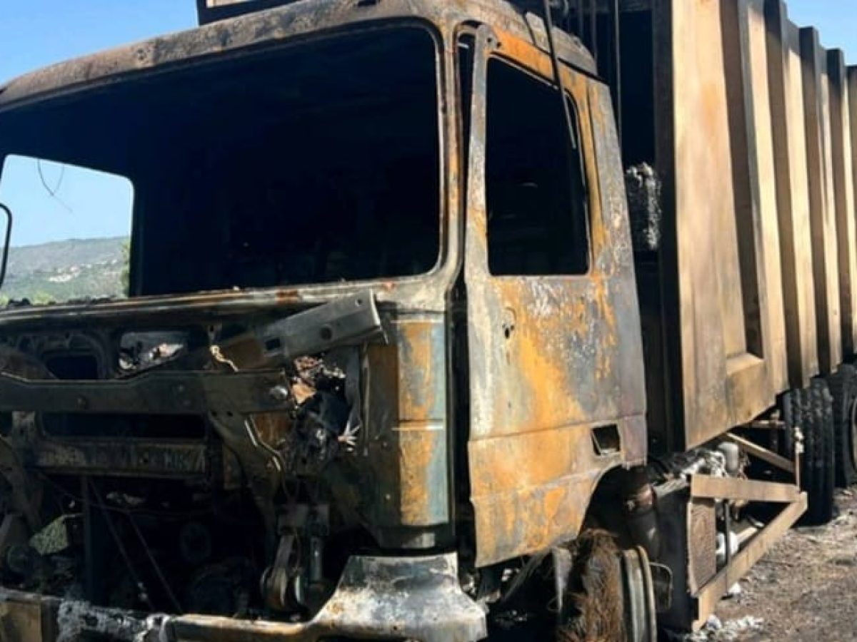 ΧΑΝΙΑ: Υπάρχει ή όχι Εισαγγελική διάταξη που αφορά το καμμένο  απορριμματοφόρο στο Δήμο Αποκορώνου;