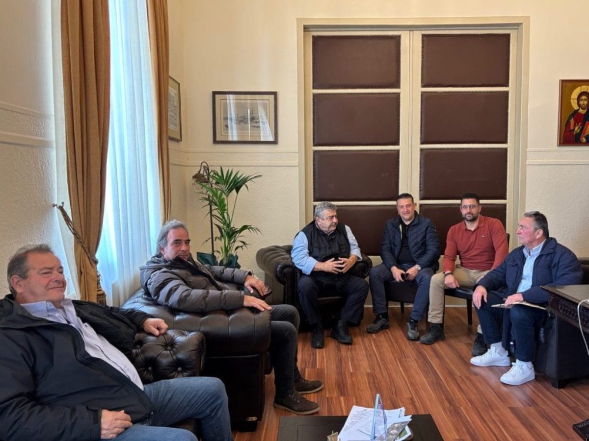 ΧΑΝΙΑ: Συνάντηση Αντιπεριφερειάρχη με τη διοίκηση του ΤΟΕΒ Δυτικού Αποκόρωνα