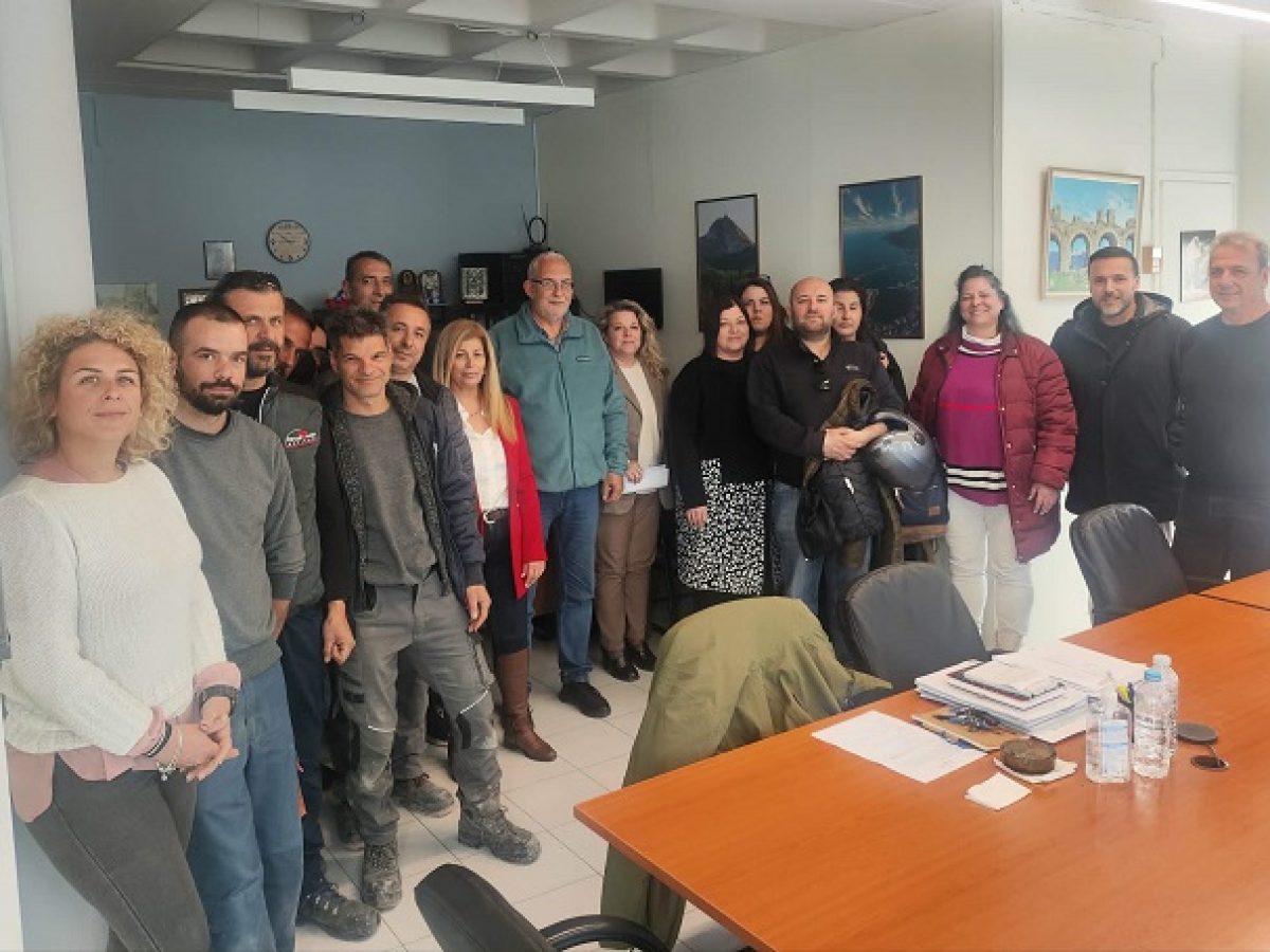 Δεκατέσσερις νέοι μόνιμοι υπάλληλοι στη Δ.Ε.Υ.Α. Λέσβου