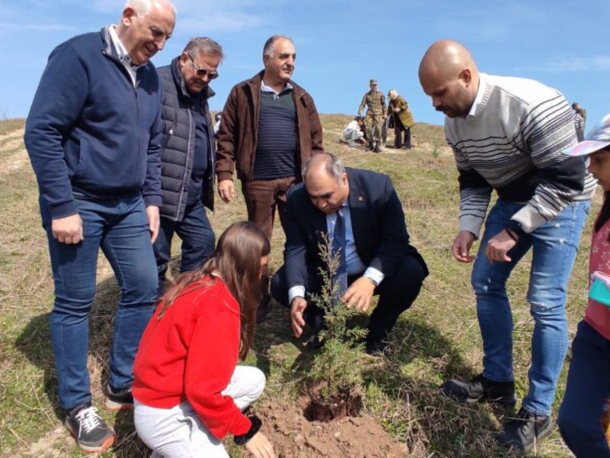 Δενδροφύτευση στο Άλσος Αγνοουμένων στα Τρίκαλα