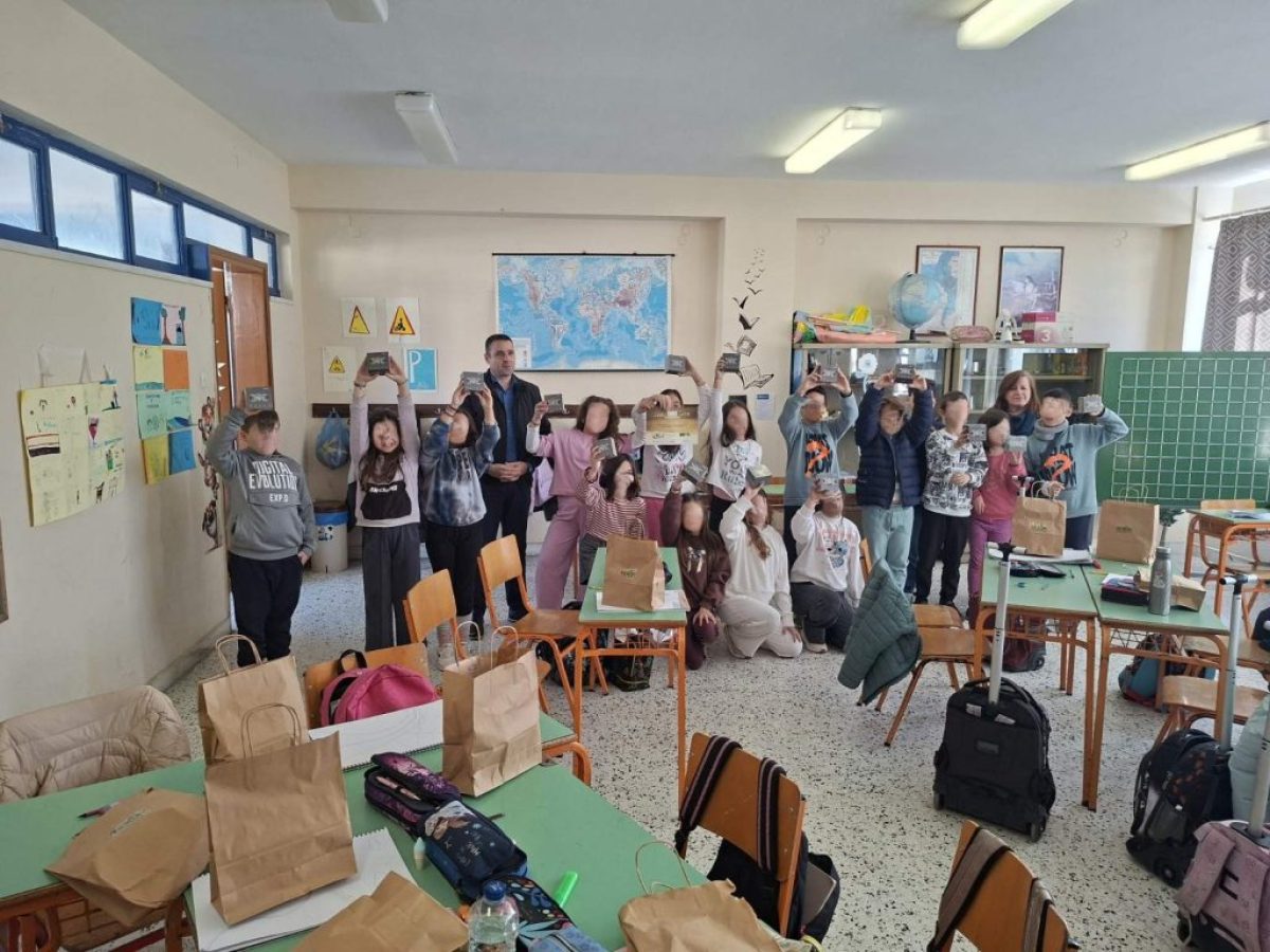Διάκριση για μαθητές του 3ου Δημοτικού Σχολείου Σπάρτης σε διαγωνισμό ανακύκλωσης