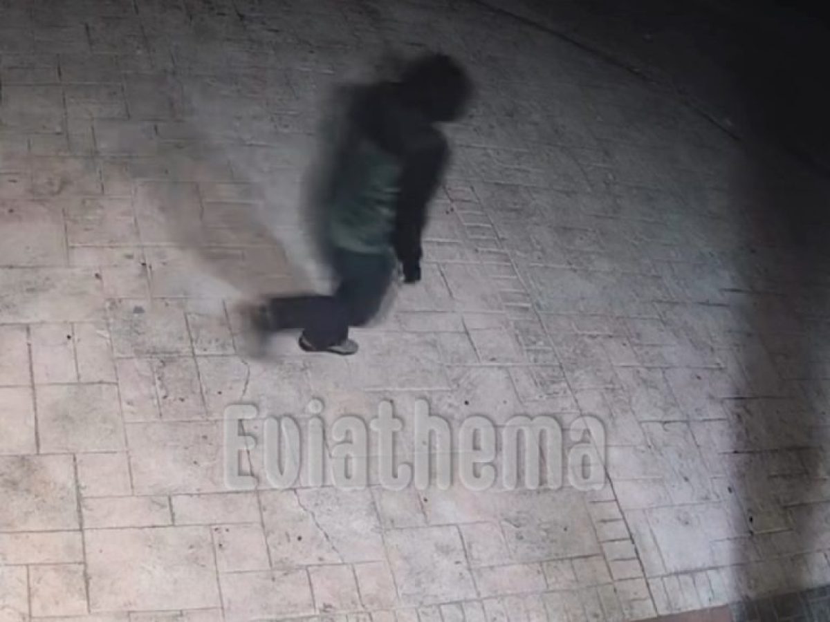 Διάρρηξη στο ψητοπωλείο «Ο Κούλης» στη Χαλκίδα: Δείτε πώς έδρασε ο δράστης τα ξημερώματα