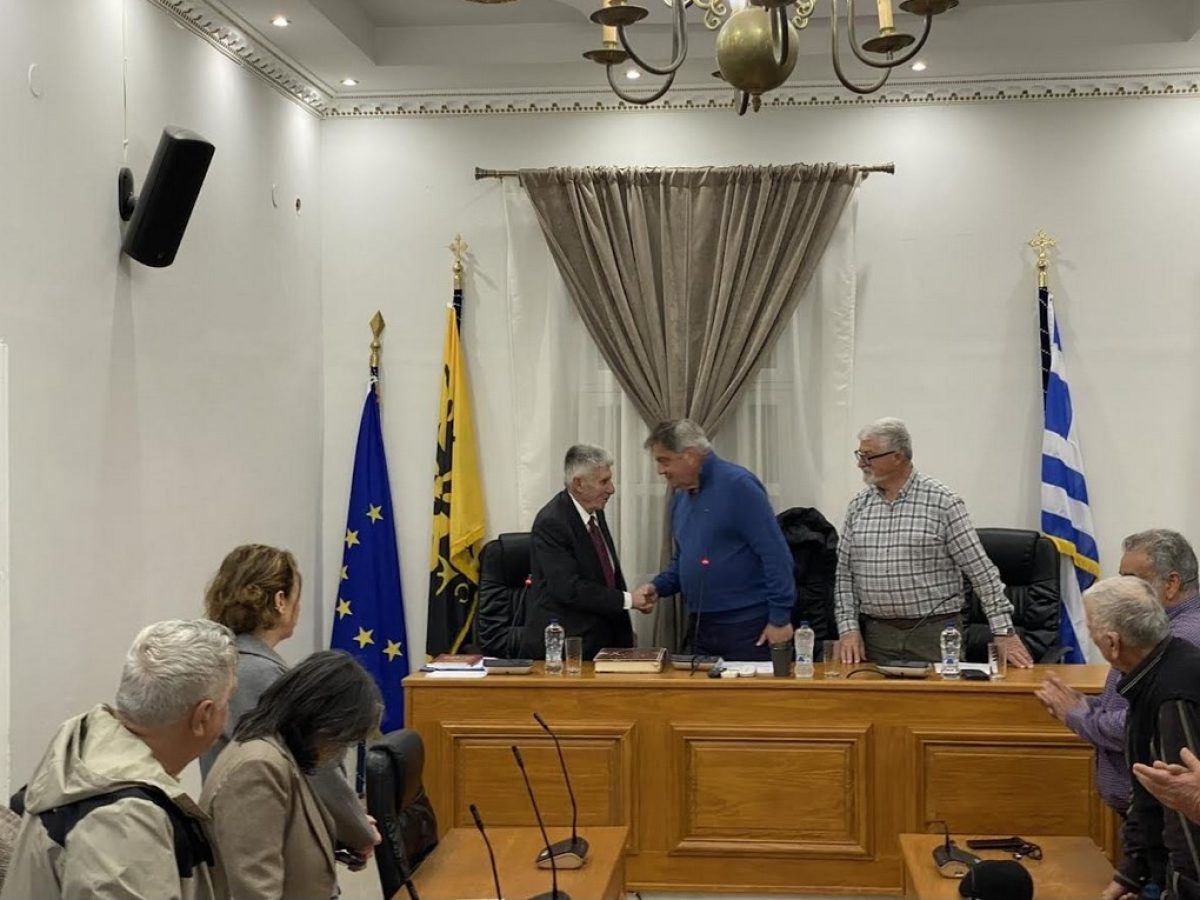 Δήμος ΗΝ Κάσου: Ορκωμοσία νέου δημοτικού συμβούλου Χριστοφή Σπυρίδωνα  Μαυρομούστακου