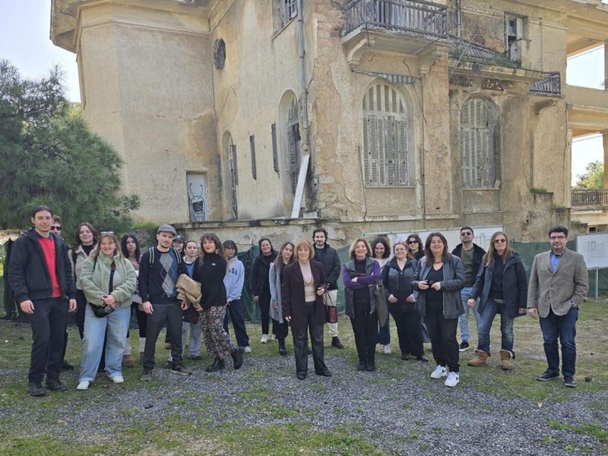 Δήμος Ηρακλείου Αττικής – Φοιτητές του Πανεπιστημίου Δυτικής Αττικής στην πόλη για την αστική αρχιτεκτονική