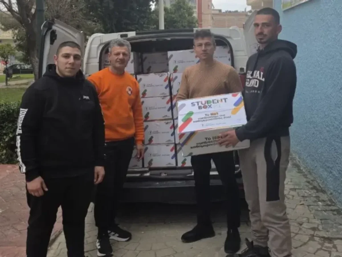 Δήμος Μάνδρας – Ειδυλλίας: Έφυγε η 3η αποστολή των «Student Box» – Στηρίζει 120 φοιτητές ο Αρμόδιος Δρίκος