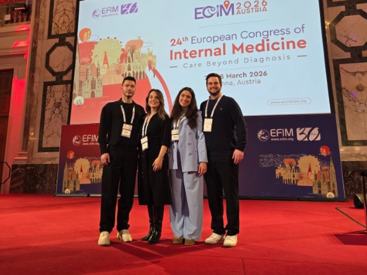 Δυναμική παρουσία νέων ιατρών του Γ.Ν. Τρικάλων στο Πανευρωπαϊκό Συνέδριο Παθολογίας στη Βιέννη