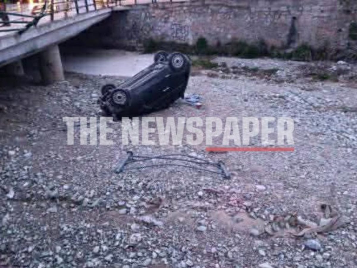 Δείτε φωτογραφίες: Αυτοκίνητο έκανε… βουτιά κοντά μας!