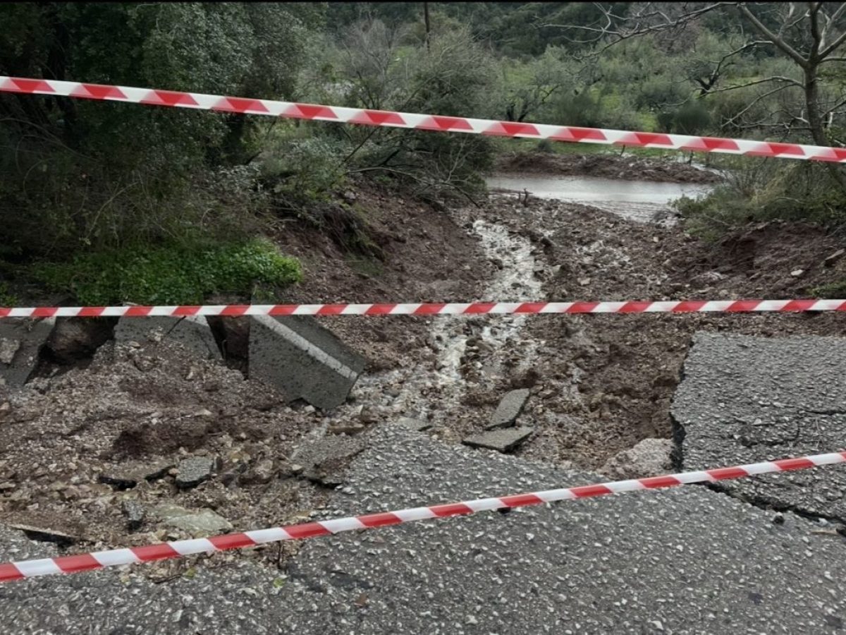 Οι ζημιές & οι κατολισθήσεις σε Πηνεία & Ζαχάρω θέλουν 11 εκ. ευρώ έργα