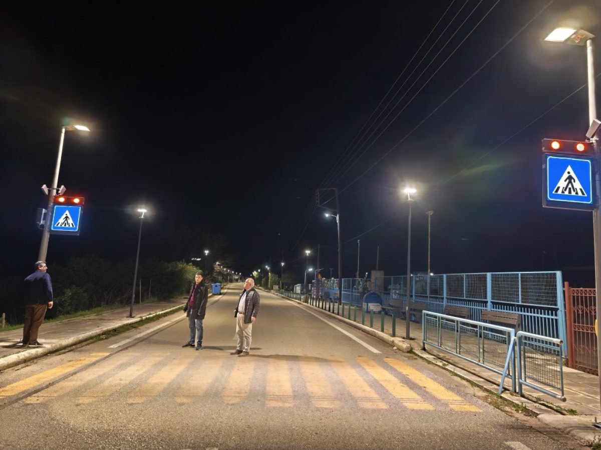 Λεχαινά, Βάρδα, Ανδραβίδα & Μανωλάδα εξοπλίστηκαν με νέα φανάρια στους δρόμους