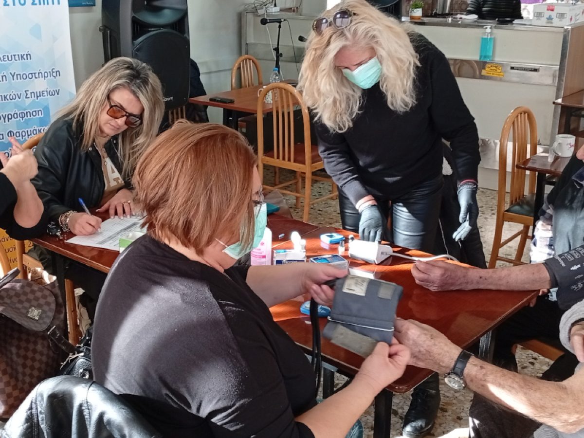 Δράση μέτρησης ζωτικών σημείων στα μέλη των ΚΑΠΗ του Δήμου Λοκρών