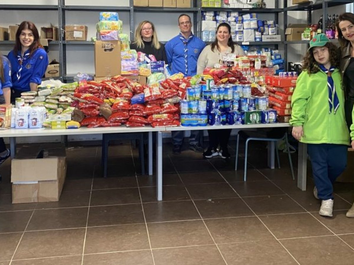 Ευχαριστίες στο 1ο Σύστημα Προσκόπων Ρόδου, και τους πολίτες για τη στήριξη της «Δομής Συσσιτίου» του Δημοτικού Οργανισμού Πρόνοιας 