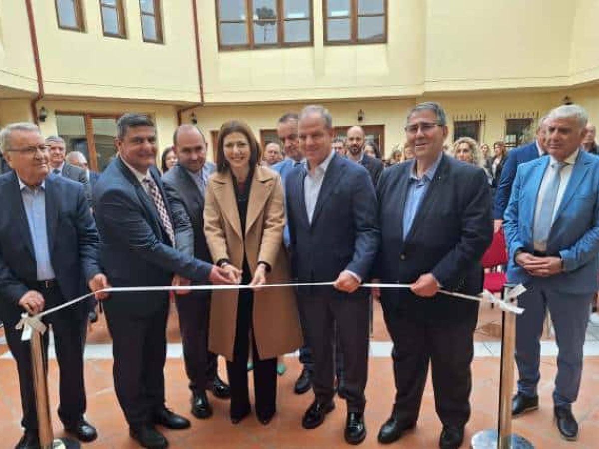 Εγκαίνια Κέντρου Καινοτομίας στην ΤΚ Πέλλας, από την υπουργό Σοφία Ζαχαράκη
