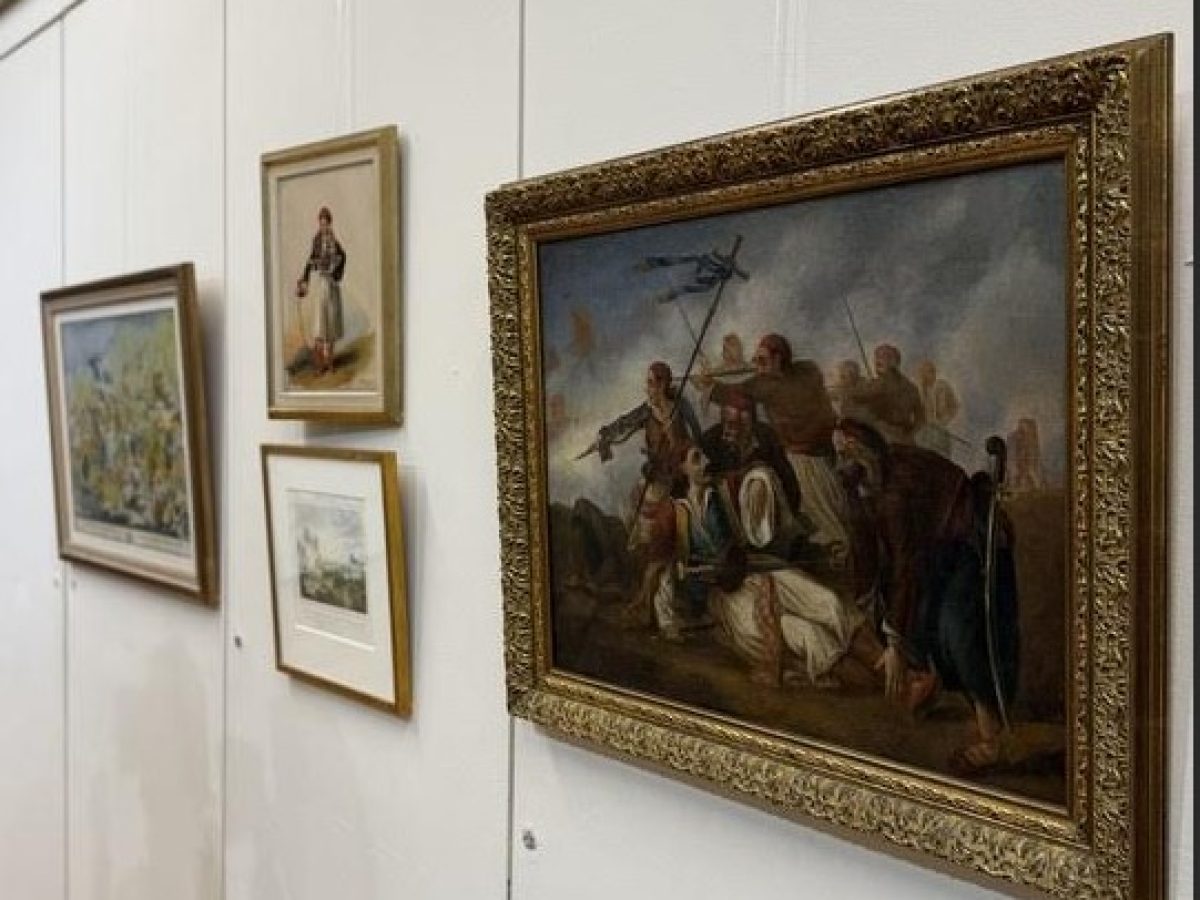 Εγκαινιάστηκε στην Κηφισιά η έκθεση «Ήρωες και Σύμβολα του ’21 στη Φιλελληνική Τέχνη»
