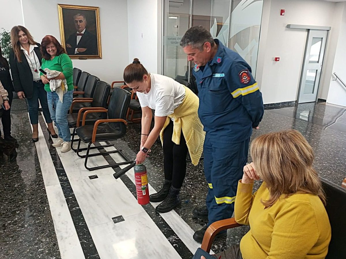 Εκπαιδευτικά σεμινάρια πρώτων βοηθειών και ασφάλειας στον χώρο εργασίας για τους εργαζόμενους του δήμου Ρεθύμνης