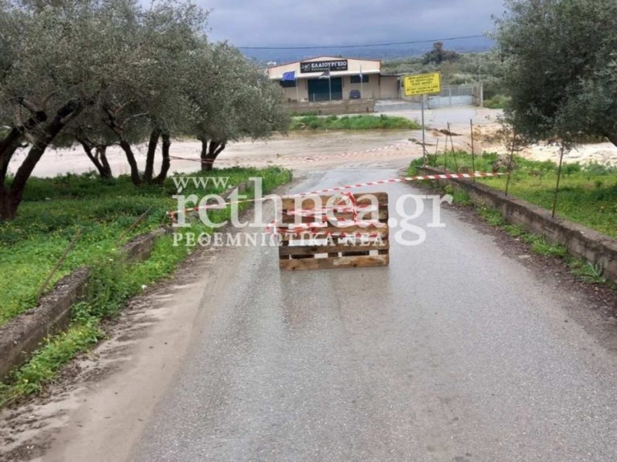 Εκτεταμένα προβλήματα στον δήμο Μυλοποτάμου λόγω των έντονων βροχοπτώσεων