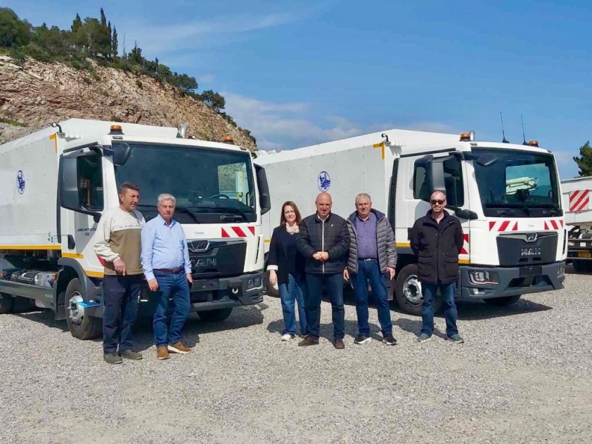 Ενισχύεται σημαντικά ο στόλος καθαριότητας του Δήμου Ναυπακτίας