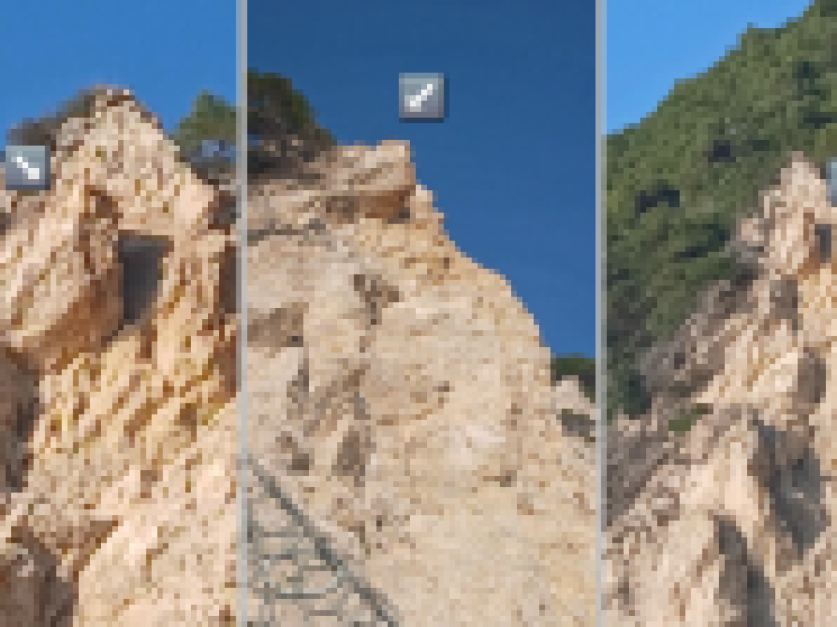 Αιωρούμενα βράχια και κατολισθήσεις στην περιοχή «Πευκούλια» στον δρόμο Τσουκαλάδες – Άγιος Νικήτας