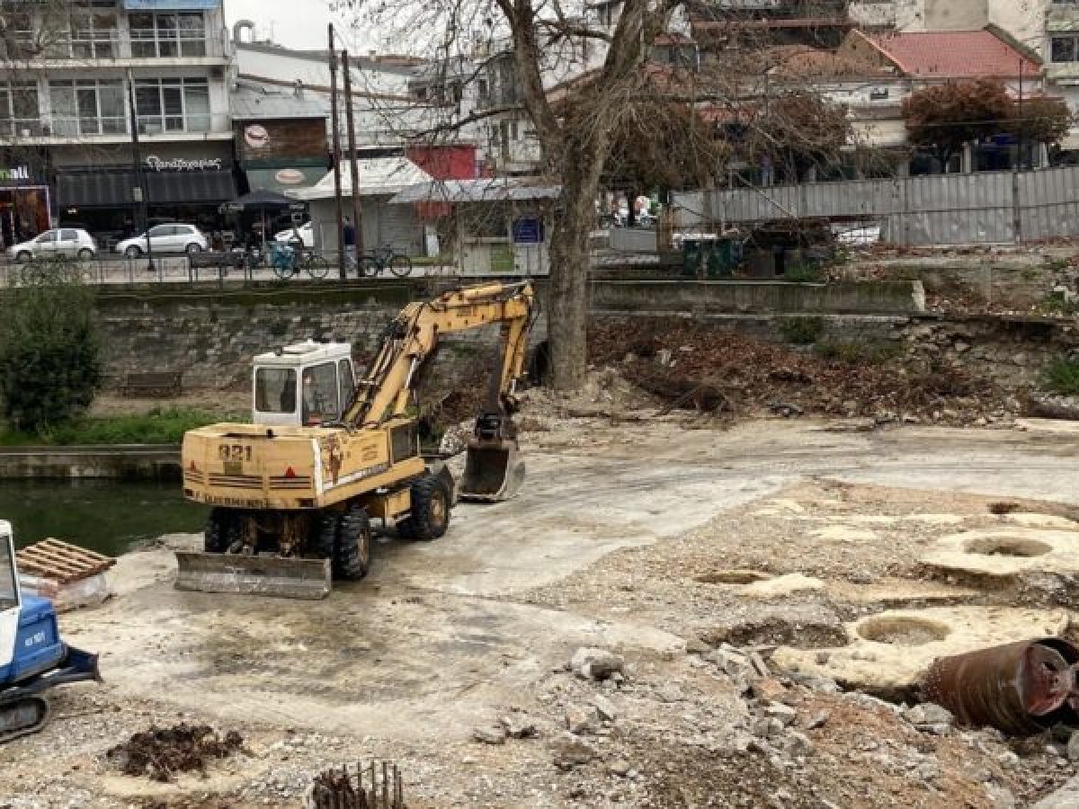 Επανεκκίνηση εργασιών σε 2 γέφυρες των Τρικάλων