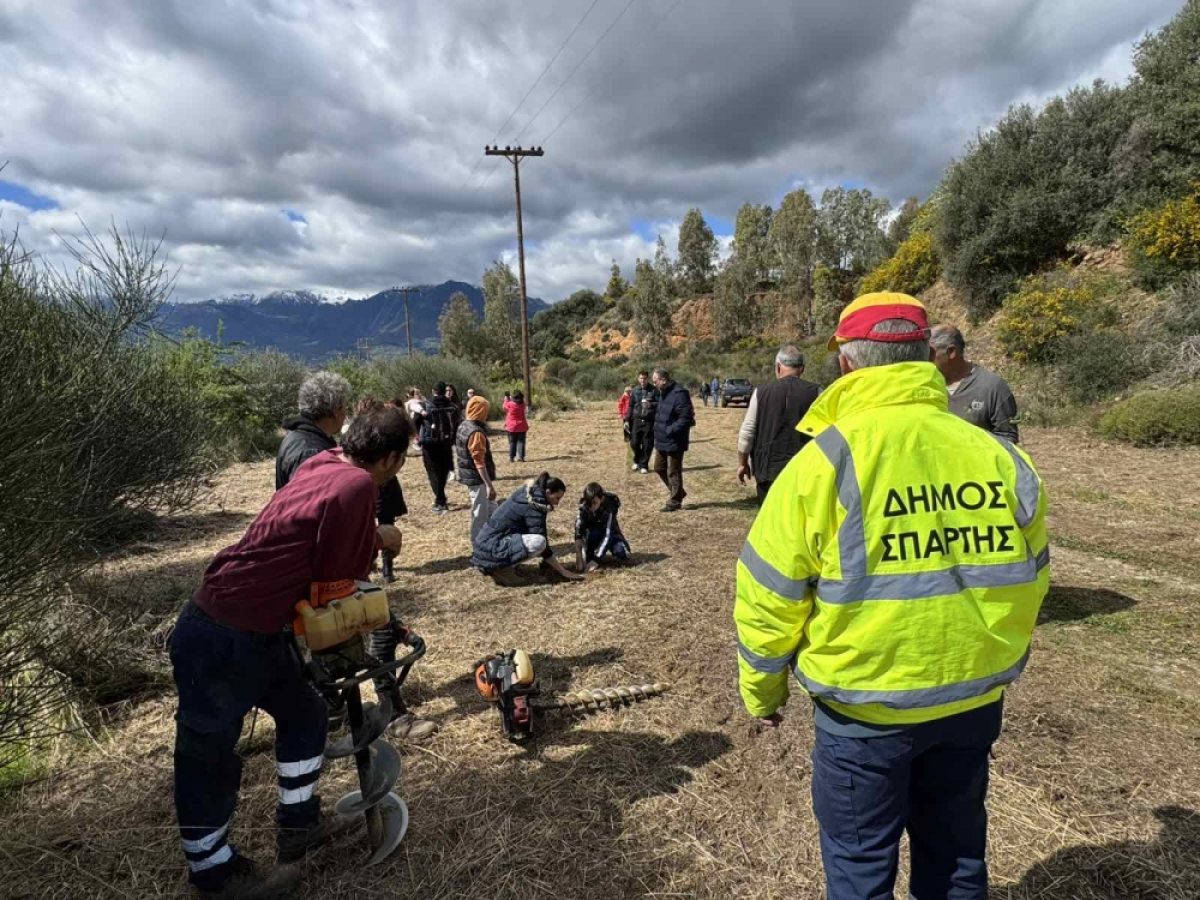 Επιτυχής η δενδροφύτευση στον Κλαδά Σπάρτης από Δήμο και «Όλοι Μαζί Μπορούμε»