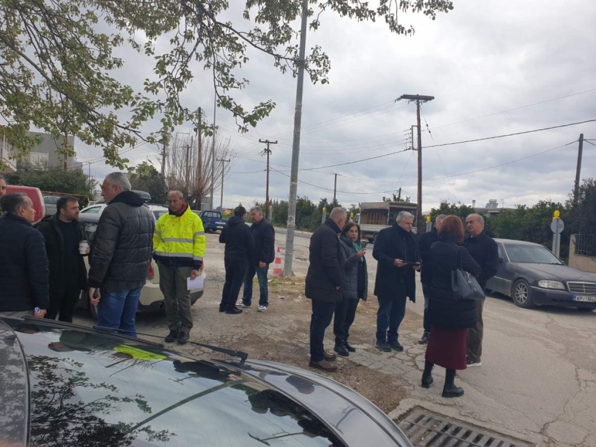 Επιτόπια σύσκεψη στον υπό κατασκευή κόμβο στη Γράνα Ζευγολατιού