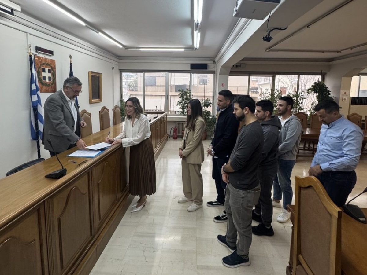 Επτά νέοι δημοτικοί αστυνομικοί στο Δήμο Αγίου Δημητρίου